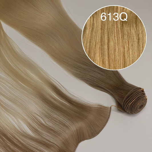 Hair Wefts Hand tied / Bundles Color 613Q GVA hair_Luxury line.
